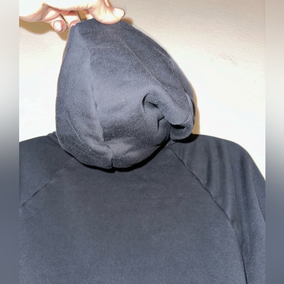 Nike women’s black full zip hooded sweatshirt S athleisure athletic gym - Picture 9 of 9